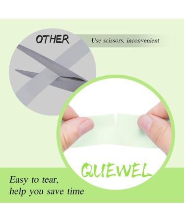 QUEWEL Green Lash Tape for Eyelash Extensions - Eye-Friendly Microfoam Tape for Salon Use (1 Roll) - Buy Online on GoSupps.com