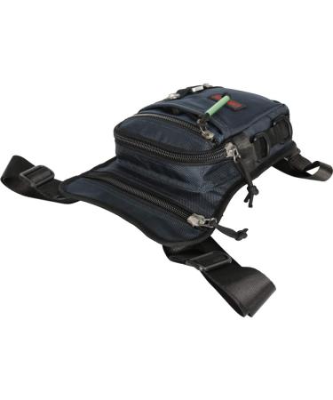 Larswon Thigh Pack Leg Bag | Tactical Waterproof Thigh Pouch Waist Bag for Motorcycles in Blue - Buy Online on GoSupps.com