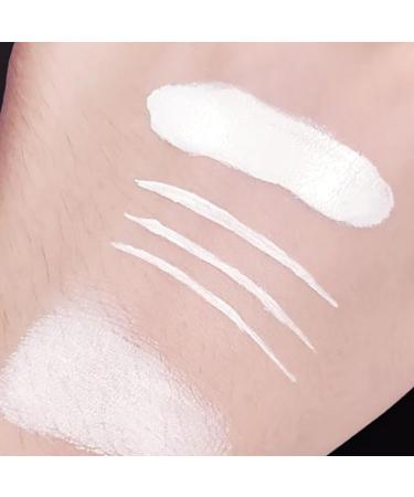  G n rique White Body Paint | Complexion Cream - Long-Lasting Stain-Resistant White Face Paint for Cosplay Stage Performance Parties Adults Christmas - Buy Online on GoSupps.com