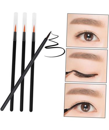 Baluue 300 Pcs Eyeliner Lip Liner Marker Eyebrow Liner Brush Liner Makeup Brush Lip Liner Pencils Orange - Buy Online on GoSupps.com