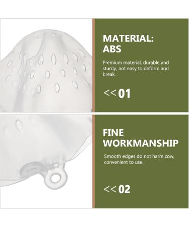 POPETPOP Milk Hood | Calf Weaner Tool & Cow Breastfeeding Equipment - Outdoor Farm Supplies - Buy Online on GoSupps.com