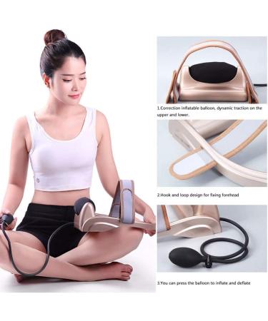 Buy Adjustable Cervical Traction Device | Inflatable Neck Support & Stretcher for Neck Pain Relief & Stiffness - Buy Online on GoSupps.com
