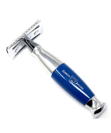 Buy Edwin Jagger DE Safety Razor (Blue) - Premium International Shipping Available - Buy Online on GoSupps.com