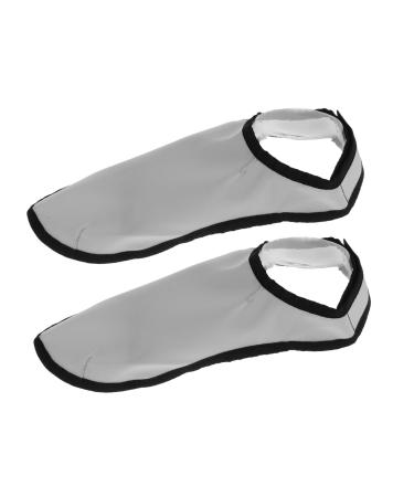 HAPINARY 1 Pair Shatterproof Hair Shoe Covers Accessories for Hairdressing Accessories Shoes Cloth Hair Salon Accessory Barber Shoes Cloak Shoes Cape Hairdressing Shoes Covers Pongee 38.00X12.00X0.60CM