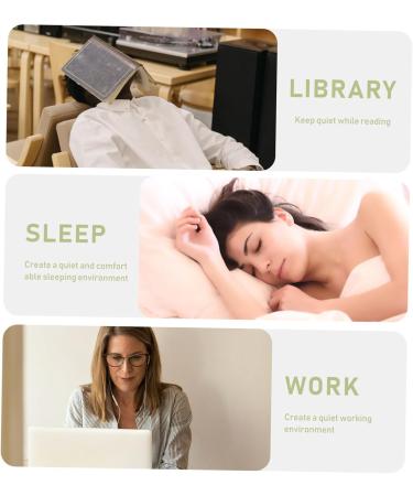 FOMIYES Noise Reduction Earmuffs - 1 Pair Washable Invisible Ear Buds for Sleeping Concerts & Glasses - Mute & Storage Box Included - Buy Online on GoSupps.com