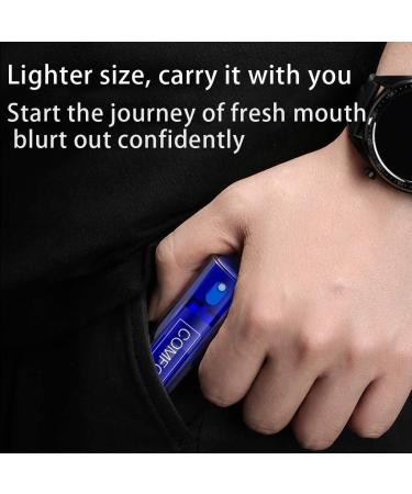 Spray Odor Breath Treatment - Remove Halitosis & Freshen Mouth - 10ML | HsL552 Blue | Best Oral Care Solution - Buy Online on GoSupps.com