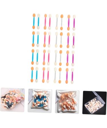 DOITOOL 120pcs Double Ended Eye Shadow Stick Eyeshadow Flower Party Hats for Kids Woman Makeup Tools Sponge - Buy Online on GoSupps.com
