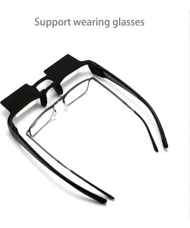 Buy Lazy Glasses | 90 Degree Upside Down Reading Glasses for Bed | Prism Glasses in Black - International Shipping Available - Buy Online on GoSupps.com
