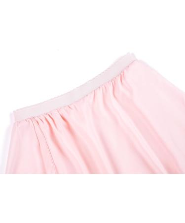 Domusgo Girls Ballet Dance Chiffon Skirt - Pink/Black - Ages 2-12 - Dancewear for Kids - Buy Online on GoSupps.com