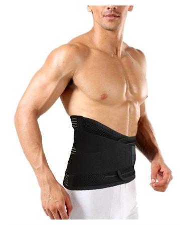 Samnuerly lumbar support belts back support for men and women adjustable support straps-thermal belts to protect the lower lumbar spine (size: xx large) (x)