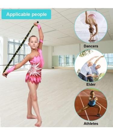 2-Pack Elastic Fitness Training Bands with Loops | Washable Gymnastics & Yoga Stretch Bands - Buy Online on GoSupps.com