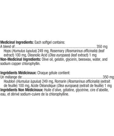Metagenics - Kaprex - Natural Calm Support with Hops Rosemary Leaf extract and Oleanolic Acid - 20 Softgels - Buy Online on GoSupps.com