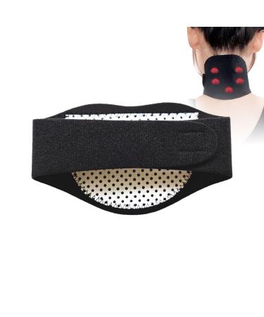 Heated neck bandage |Electrical heating press neck belt 3 adjustable temperatures support bandage thermal heating press neck bandage to relieve cervical pain and