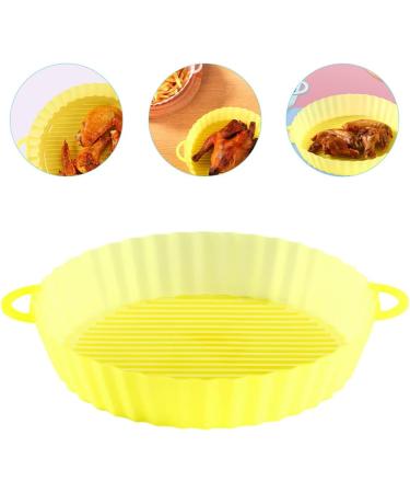 Zerodeko 4pcs Air Fryer Pad Oven Roasting Pan Airfryer Air Fryers Baking Pan Baking Tray Portable Basket Whitex4pcs 21X18.5X4CMx4pcs - Buy Online on GoSupps.com