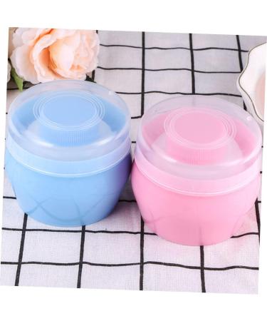  Beatifufu 2 Sets Body Powder Pot Makeup Powder Compact Kids Powder Puff Bottle Talcum Powder Baby Powder Puff Makeup Powder Container Baby Powder - Buy Online on GoSupps.com