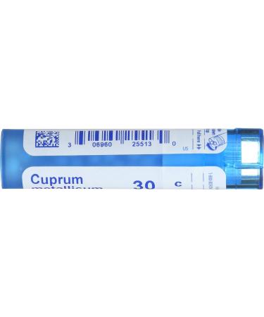 Boiron Cuprum Metallicum 30C 80 Pellets Homeopathic Medicine for Leg Cramps and Muscle Cramps - Natural Relief Formula - Buy Online on GoSupps.com