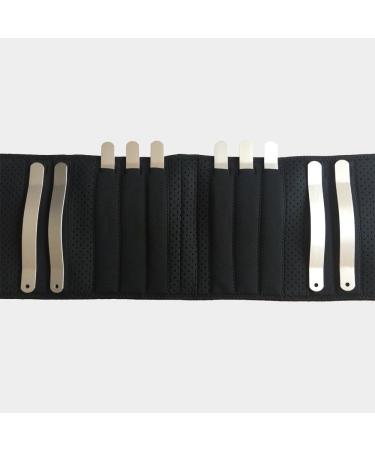 Udoarts Adjustable Lumbar Brace Back Support Belt with 10 Removable Steel Splints and Dual Straps Black Energy - Buy Online on GoSupps.com
