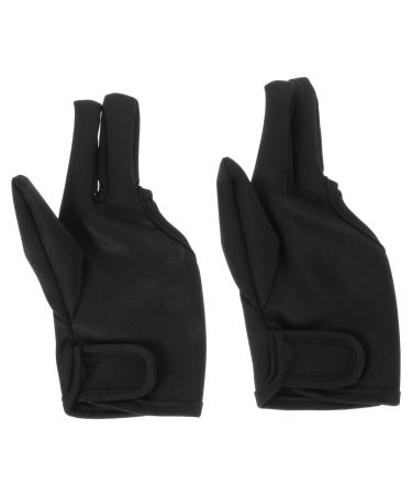 Healifty 2Pcs Curling Iron Gloves Professional Curling Hair Protectant Gloves Blocking Flat Iron Curling Wand Mittens for Home Barber Store