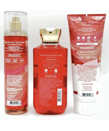 Shop Winter Candy Apple Gift Set Fragrance Mist Body Cream & Shower Gel Perfect Holiday Gift - Buy Online on GoSupps.com