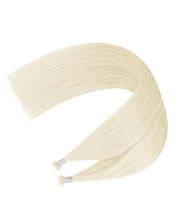 Youngsee Virgin Weft Tressen Blond 50cm - Real Hair Extensions Easy Weaving Remy 25g #1000 - Buy Online on GoSupps.com