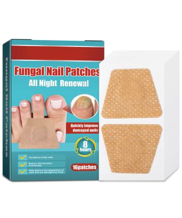 Nail Repair Patches Nail Repair Treatment for Restores Damaged Nails and Appearance of Discolored 8-Hour Overnight Nail Repair 48Pcs(3 Packs)