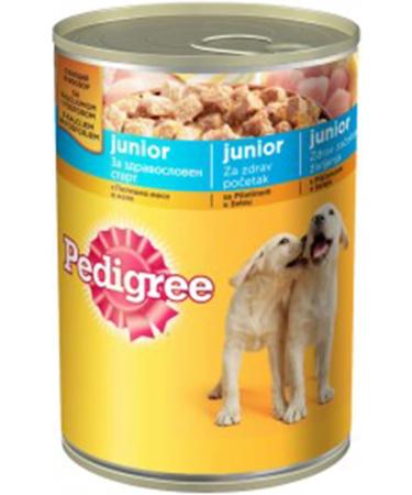 Mars Polska PEDIGREE Can Dry Food for Dogs 400 g Junior Kura / 24 - Buy Online on GoSupps.com