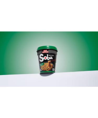 Nissin Cup Noodles Soba Teriyaki - 8 Pack | Wok Style Instant Noodles | Quick & Easy Asian Cuisine - Buy Online on GoSupps.com