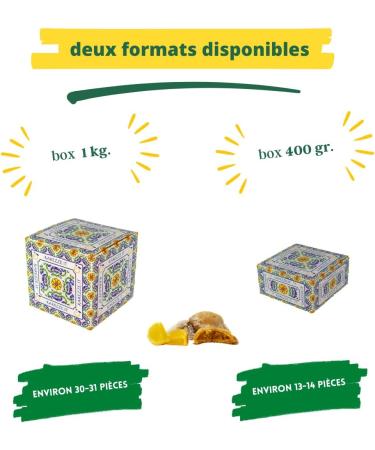 RAREZZE - Shortbread stuffed with Sicilian orange strictly handmade in a pretty decorated biscuit box (kg.1). Individually wrapped! RAREZZE: old artisanal pastry - Buy Online on GoSupps.com