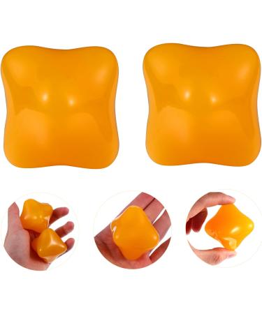 FOMIYES 2 Pack Handball Massage & Yoga Finger Training Balls | Decompression & Health Benefits | Silicone Finger Exercise Device - Buy Online on GoSupps.com