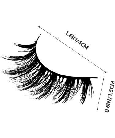Beavorty 7 Pairs Three-dimensional false eyelashes fluffy extended eyelashes makeup fake eyelashes fiber false lashes cosmetic false eyelashes artificial fiber Accessories 6d dense - Buy Online on GoSupps.com