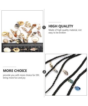 Artibetter 13pcs Hair Braid Rings and Beads Set - Hair Cuffs, Clips, Shell Beads for Men and Women - Buy Online on GoSupps.com