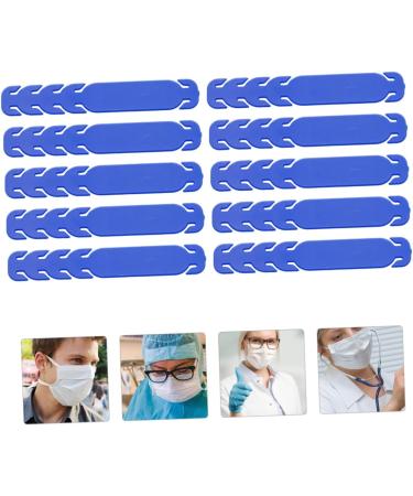 JECOMPRIS 10ST Ear Cable Extension Buckle - Silicone Rubber Mask Strap Enhancer & Ear Protection Hook - Replacement Clip & Elastic Holder (11x1.8cm) - International Shipping - Buy Online on GoSupps.com