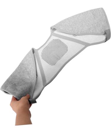 BIUDECO Shoulder Protector Sleep Shoulder Sleeve Double Shoulder Support Shoulder Support Brace Grey Spandex - Buy Online on GoSupps.com