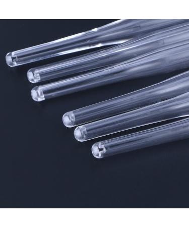 MAGICLULU 12 Pieces Facial Brush Transparent Applicator Brush Tools for Mud Cream Makeup Supplies - Buy Online on GoSupps.com