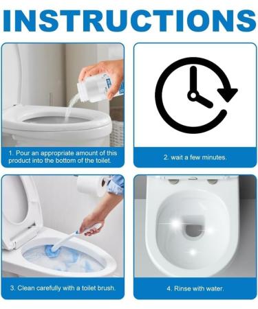 Splash Foam Toilet Cleaner 2024 Upgrade Foam Toilet Cleaner Splash Toilet Cleaner Toilet Active Oxygen Agent Toilet Cleaner Easy to Use (3PCS) - Buy Online on GoSupps.com