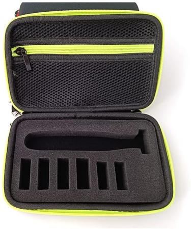 Eva Razor Holder Storage Bag for Men | Shockproof Hard Trip Electric Razor Carrier Bag - Green - Buy Online on GoSupps.com