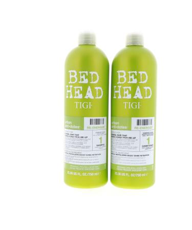 Tigi Bed Head - Shampoo + Conditioner Conditioner - Urban Anti-Dotes Hair Care Re-Energize - 2 x 750ml