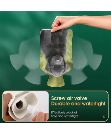 Black Labrador Hot Water Bottle | Plush Bed Warmer for Adults & Kids | 26.5x15.3cm - Buy Online on GoSupps.com