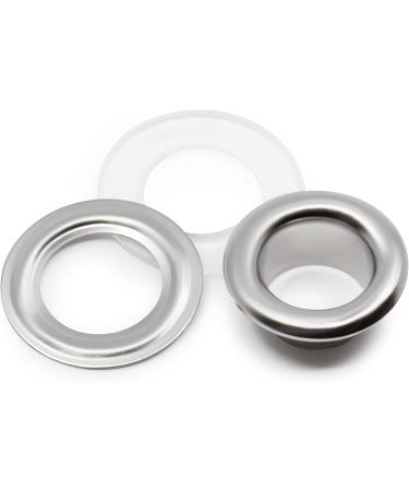 Dritz 1/4 Silver Eyelets & Tools - 72 Sets, Nickel Plated, 2-Part Eyelet Kit - Buy Online on GoSupps.com