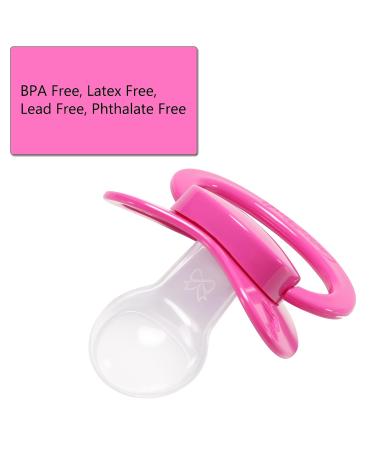 CutiePlusU Adult Size Pacifiers 3 Pack - Navy Blue Dark Pink Deep Purple | Quality Comfort for Adults - Buy Online on GoSupps.com