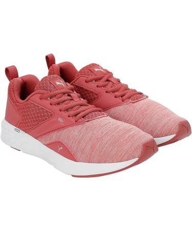PUMA Unisex NRGY Comet Running Shoes - Heartfelt Rose Dust White Silver | Size 38 EU - International Shipping Available - Buy Online on GoSupps.com