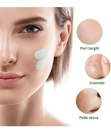  Susicit Green Mask Green Tea Blackhead Remover Facial Mask Cleanser Acne Cleansing Deep Blackhead Removal Skin Hydration - Buy Online on GoSupps.com