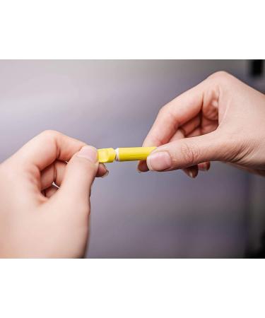 Contact-Activated Safety Lancet Blue 100 units | 21G Needle | 2.50mm Penetration Depth - Buy Online on GoSupps.com