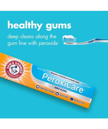 Arm & Hammer Advance White Toothpaste - Extreme Whitening with Baking Soda & Peroxide - 6 oz - Mint Flavor - International Shipping Available - Buy Online on GoSupps.com