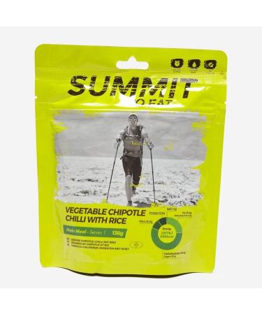 Summit To Eat Vegetable Chilli With Rice Camping Hiking Food Brown One Size - Buy Online on GoSupps.com