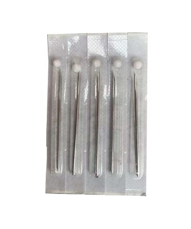 Shuiniba 14G 10 Pieces Body Ear Navel Nose Lip Nipple Piercing Needles