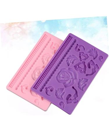 HOMSFOU 3pcs Chocolate Silicone Molds Ice Chips Candy Ice Cube Silicone Molds Cookie Cookie Mold Silicone Ice Cube Molds Biscuit Cutters Jellybeans Candy Bakeware Fondant Mold Cake mediumx3pcs As Shownx3pcs - Buy Online on GoSupps.com