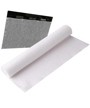 Range Hood Replacement Filter Range Hood Grease Filter for Oil Absorbing - Kitchen Range Hood Filter for Odor Filtering 5m/10 Kitchen Filter Paper for All Cooker Hoods Utoya 46*5 Meters