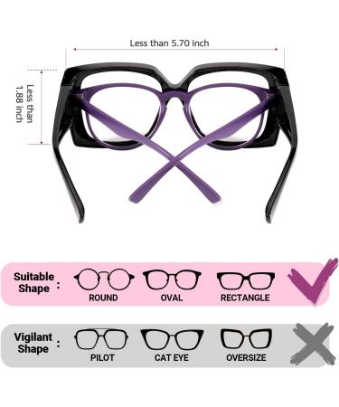 LVIOE Blue Filter Glasses - Reduce Eye Strain for Gamers & Non-Glasses Wearers | Blue Light Blocking | International Shipping - Buy Online on GoSupps.com