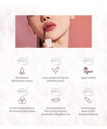 Heart Percent Dote On Mood Overlip Pencil & Stain Duo Set - Long-Lasting Lip Crayon & Glow Tint | #GirlCore International Shipping Available - Buy Online on GoSupps.com